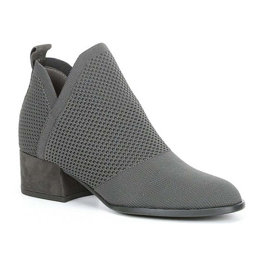 Eileen Fisher Clever Knit Bootie in Grey 9.5”